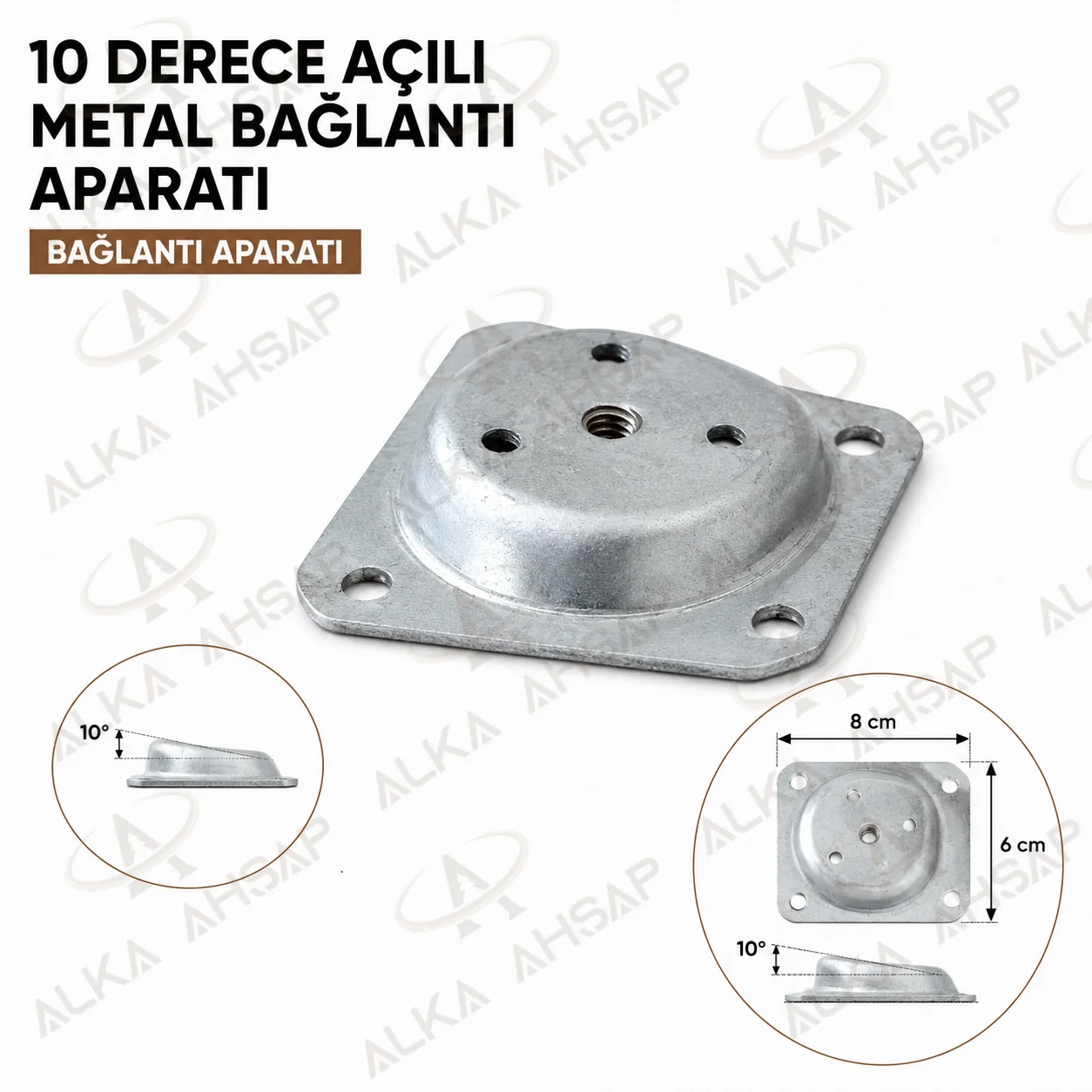 Açılı Demir Bağlantı Aparatı