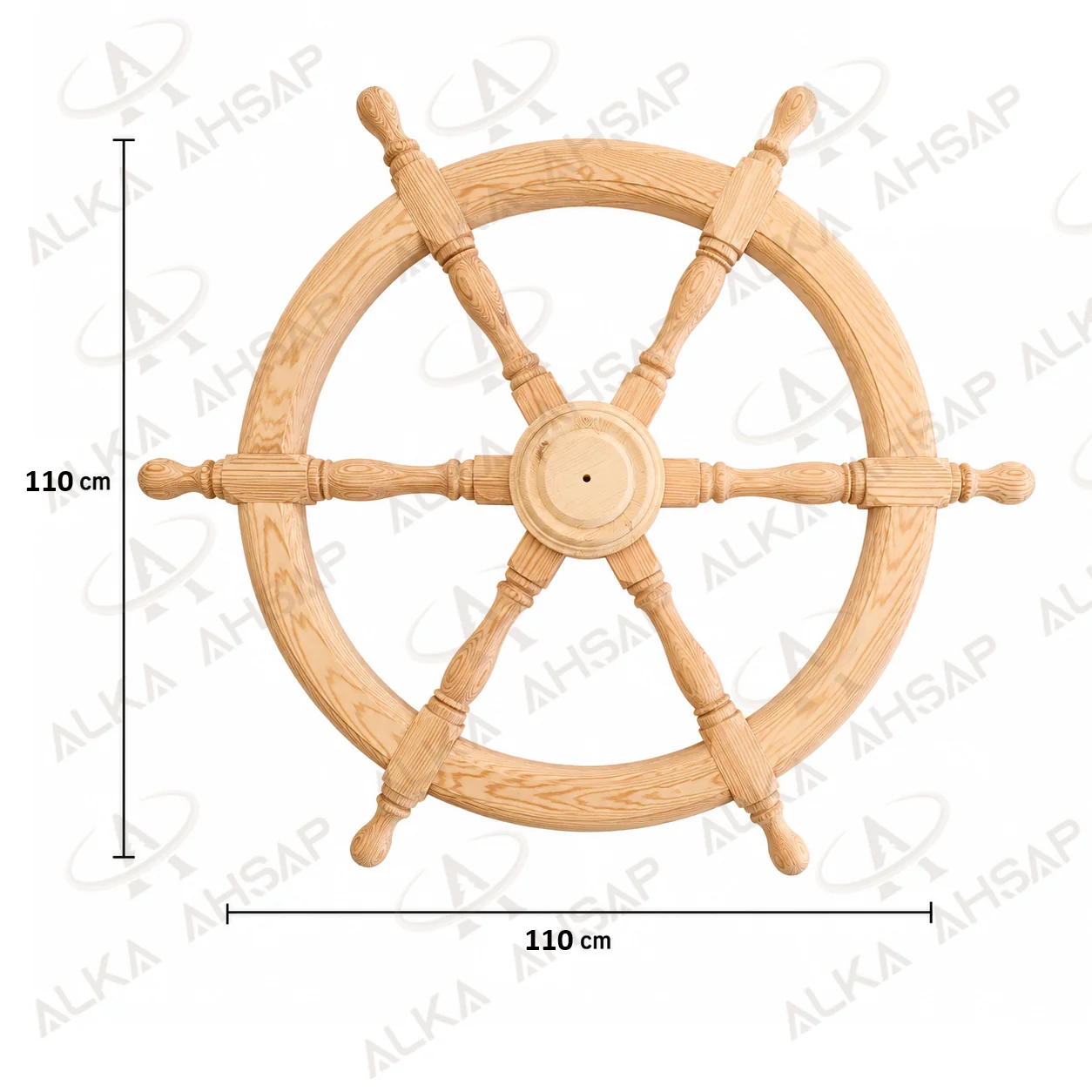 110cm Ahşap Dümen