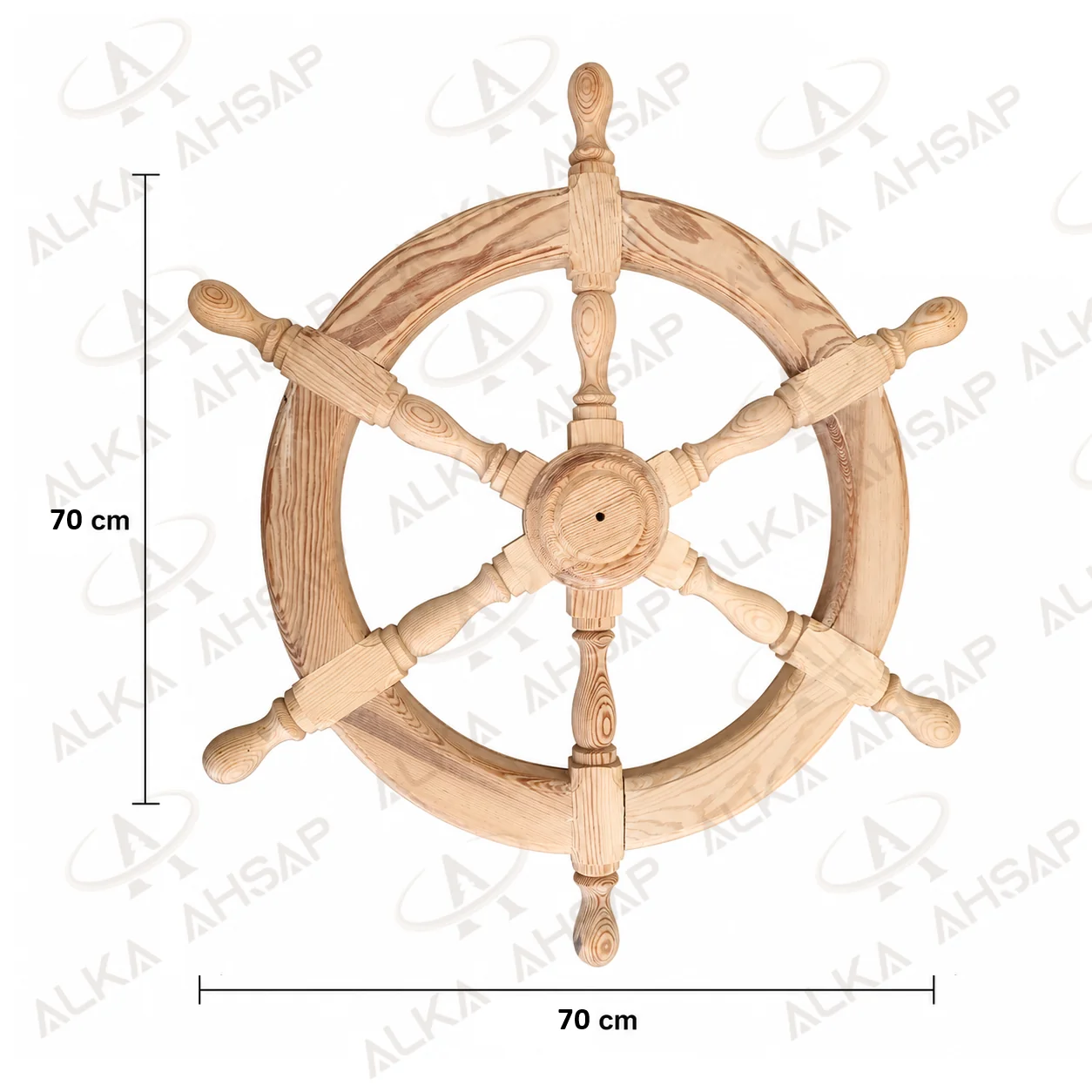 70cm Ahşap Dümen