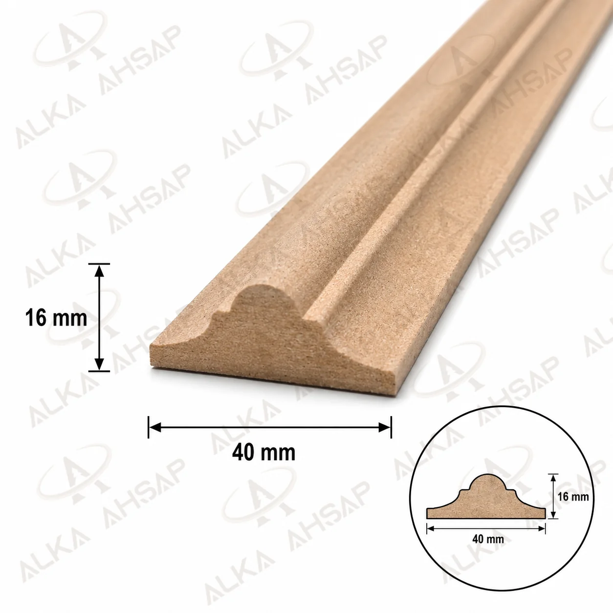 Mdf Çıta 40mm | 2505 Süs Çıtası