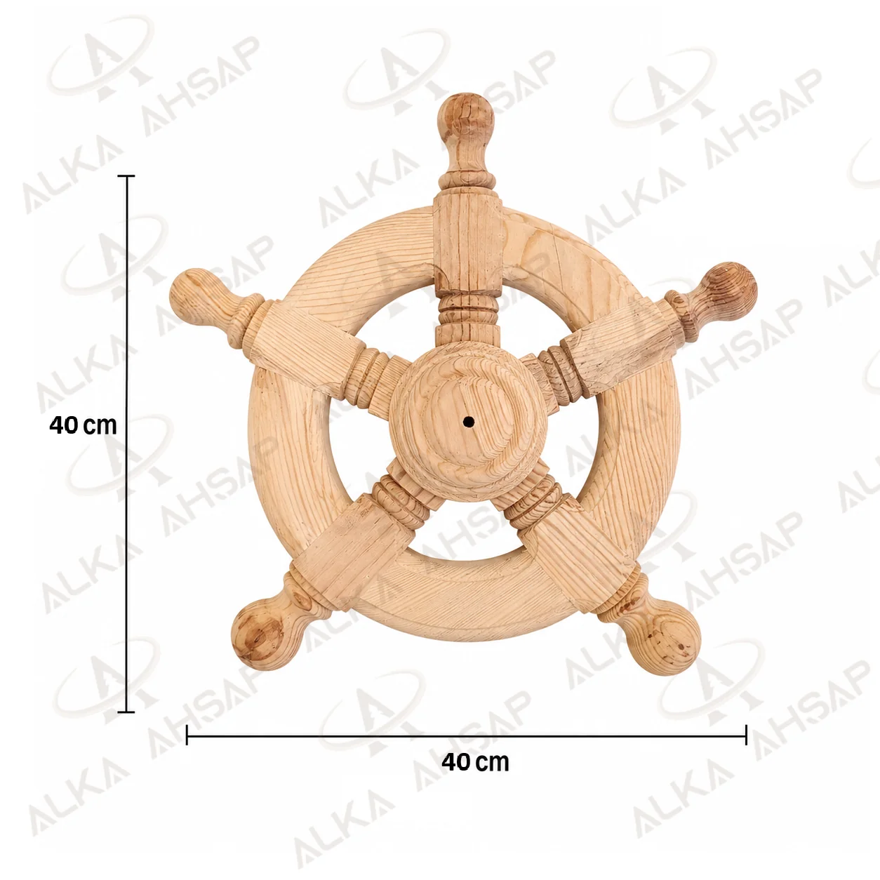 40cm Ahşap Dümen