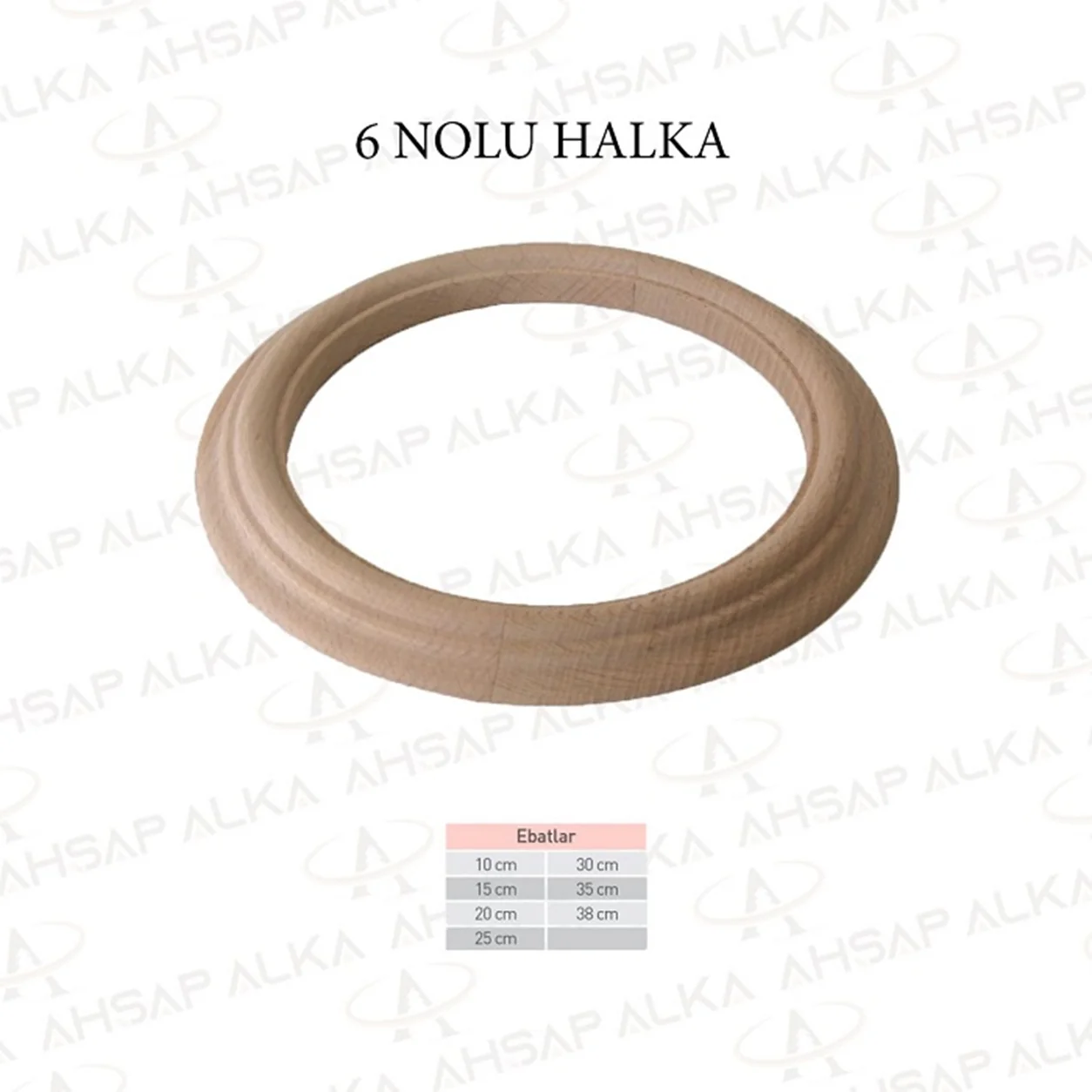 6 no Çıtalı Halka