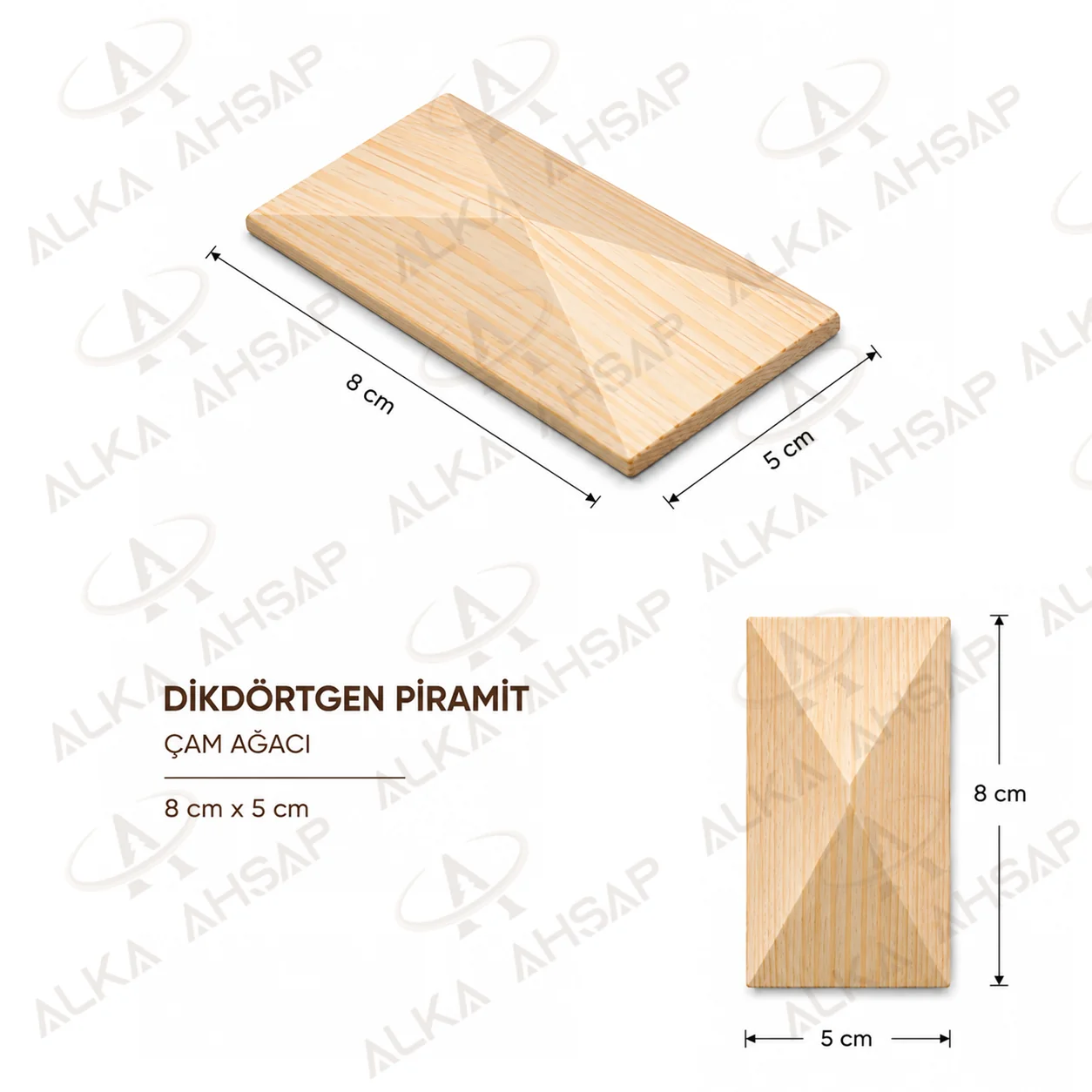 8x5 Çam Piramit