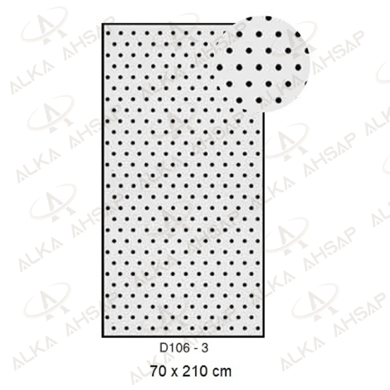 D106-3-mdf-seperator MDF Seperatör Nokta | 4mm Dekoratif Panel - Görsel 1