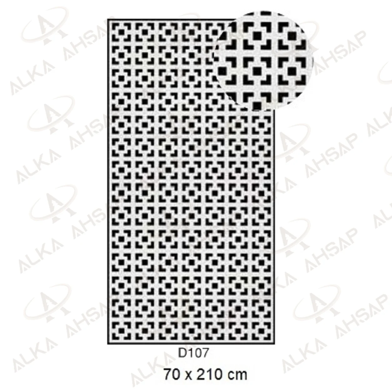 MDF Seperatör Kare | 4mm Dekoratif Panel