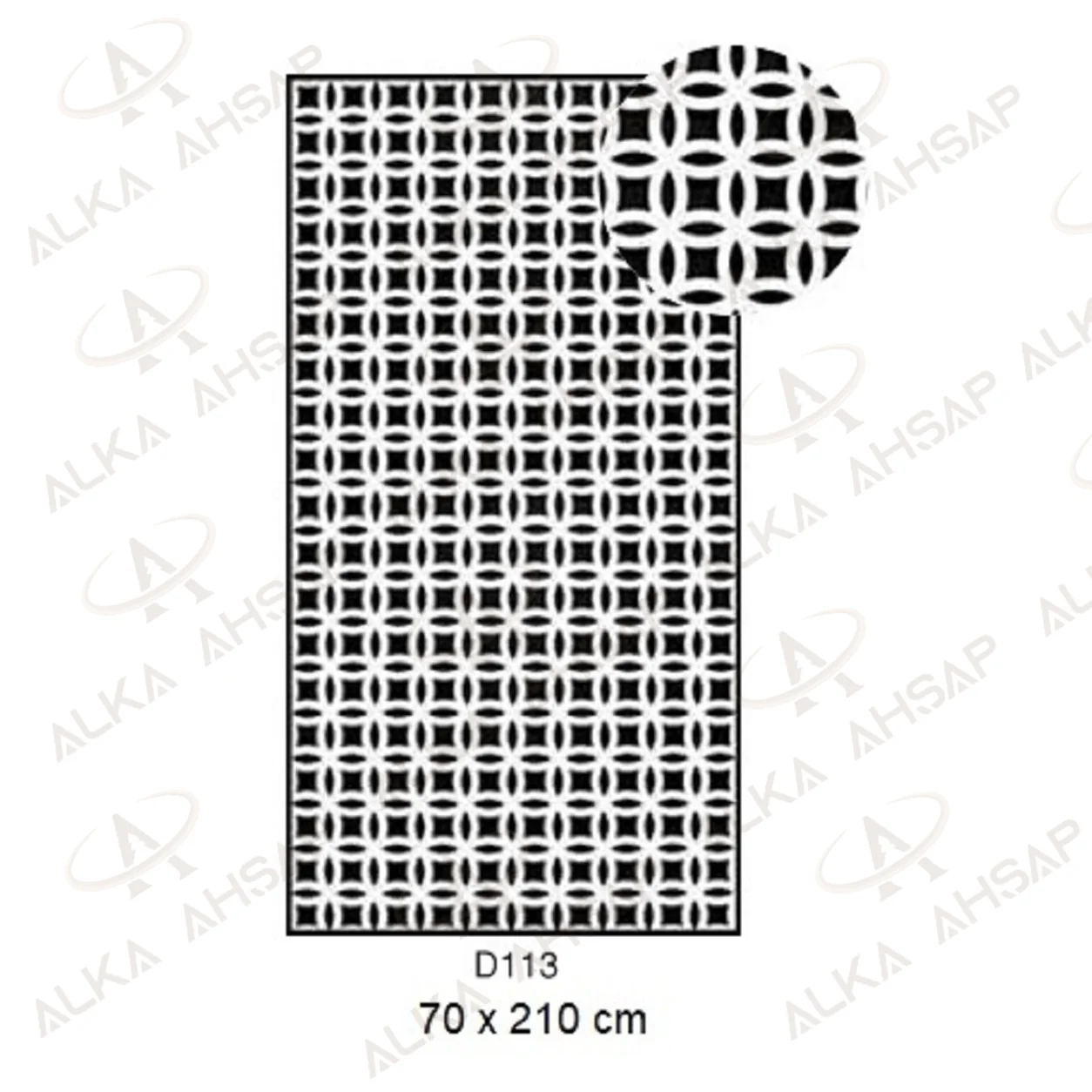 MDF Seperatör Halka | 4mm Dekoratif Panel