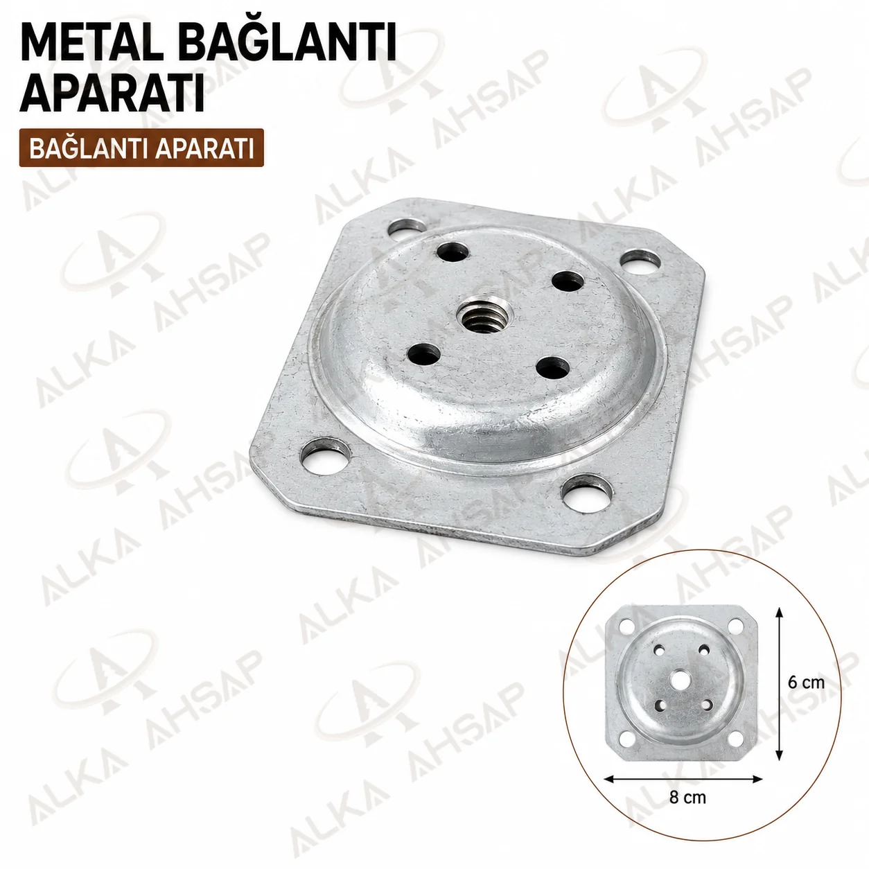 Açısız Demir Bağlantı Aparatı