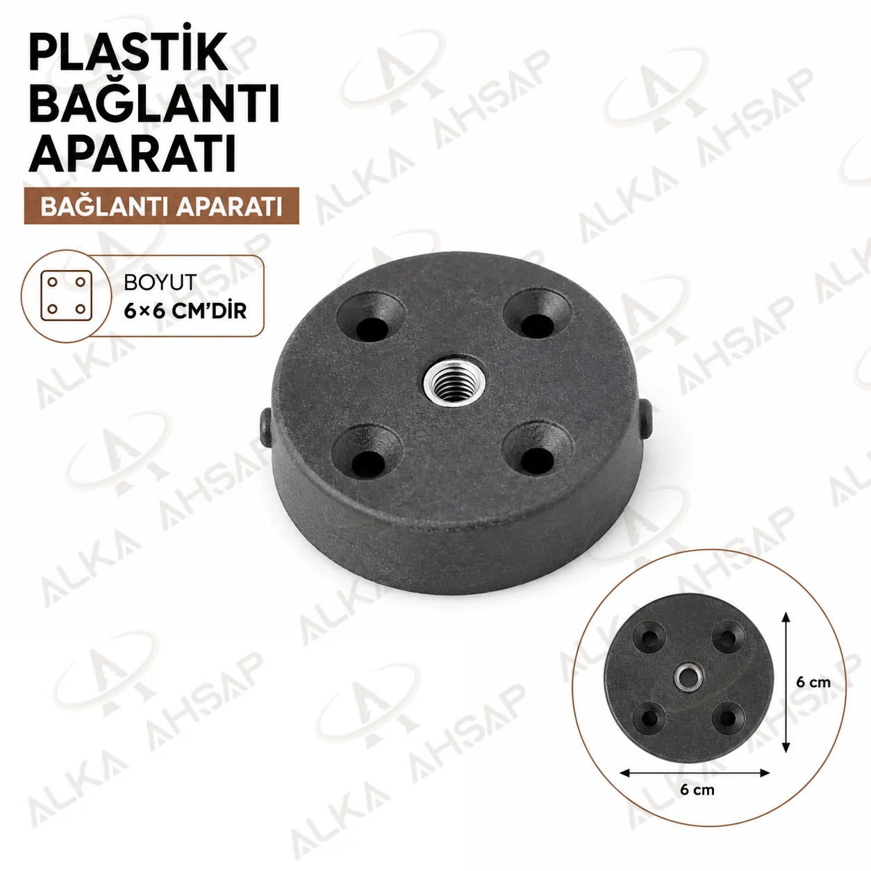 Açısız Plastik Bağlantı Aparatı