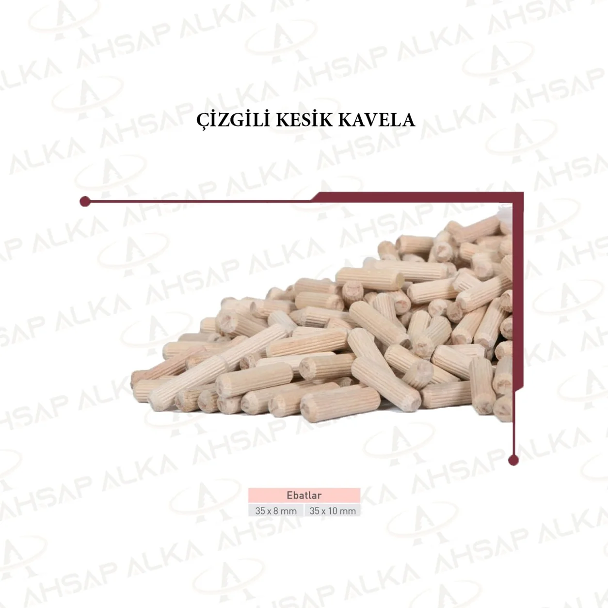 Ahşap Kesik Kavela