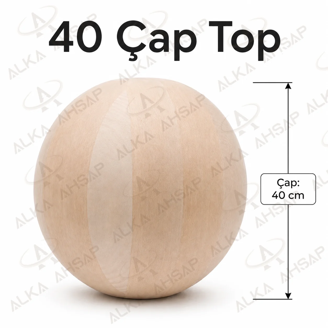 Ahşap Top 40 cm